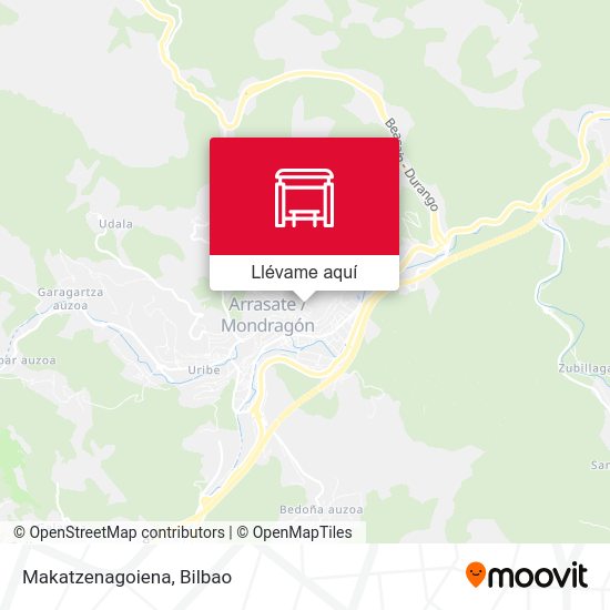 Mapa Makatzenagoiena