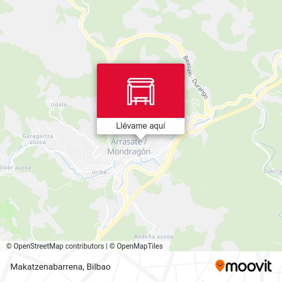 Mapa Makatzenabarrena