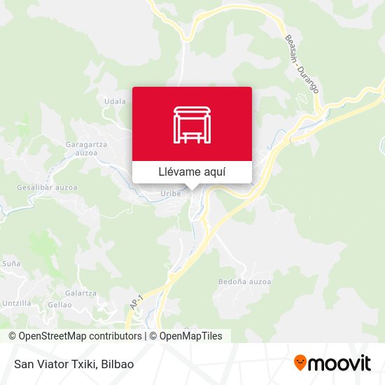 Mapa San Viator Txiki