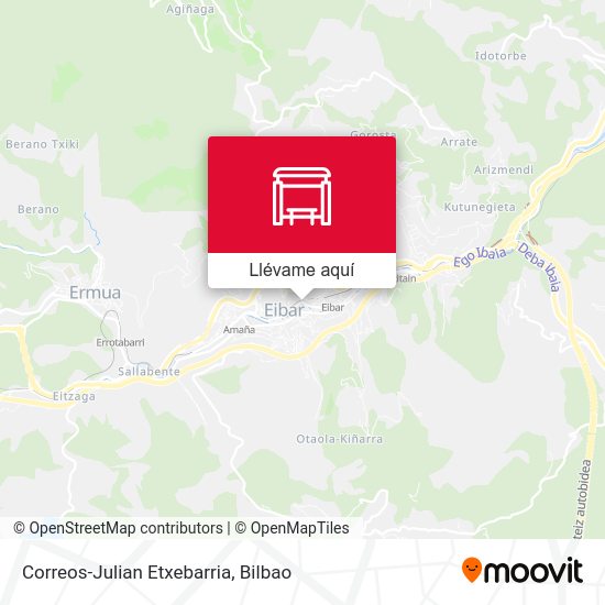 Mapa Correos-Julian Etxebarria