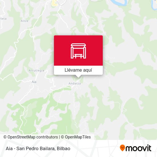 Mapa Aia - San Pedro Bailara