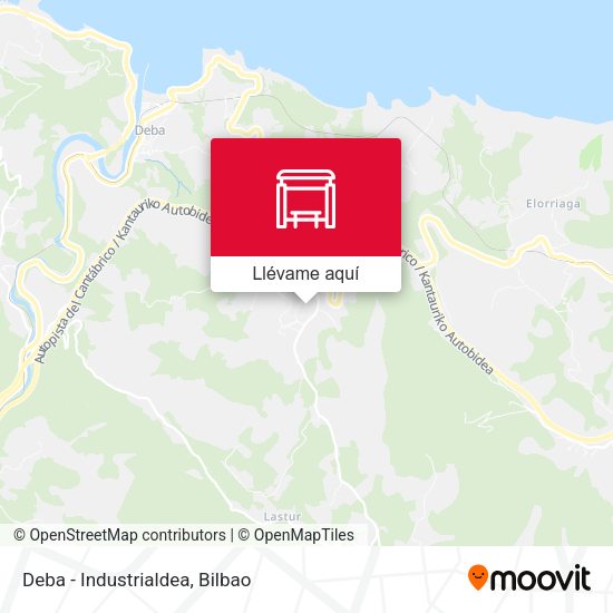 Mapa Deba - Industrialdea