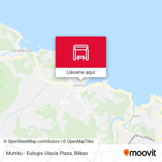 Mapa Mutriku - Eulogio Ulacia Plaza