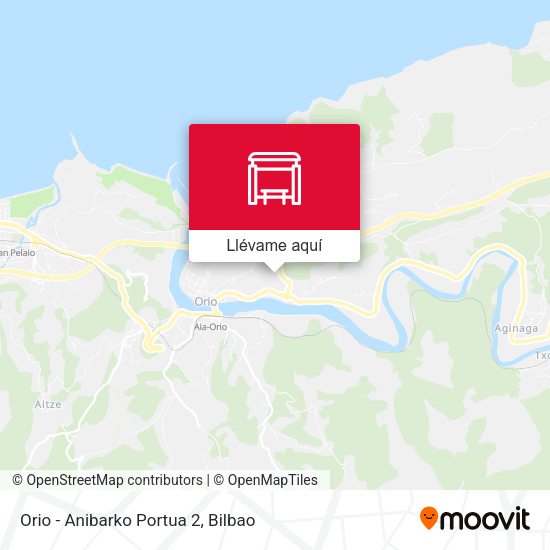 Mapa Orio - Anibarko Portua 2