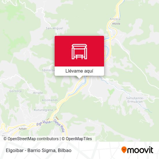 Mapa Elgoibar - Barrio Sigma