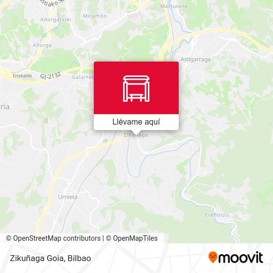 Mapa Zikuñaga Goia