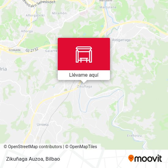 Mapa Zikuñaga Auzoa