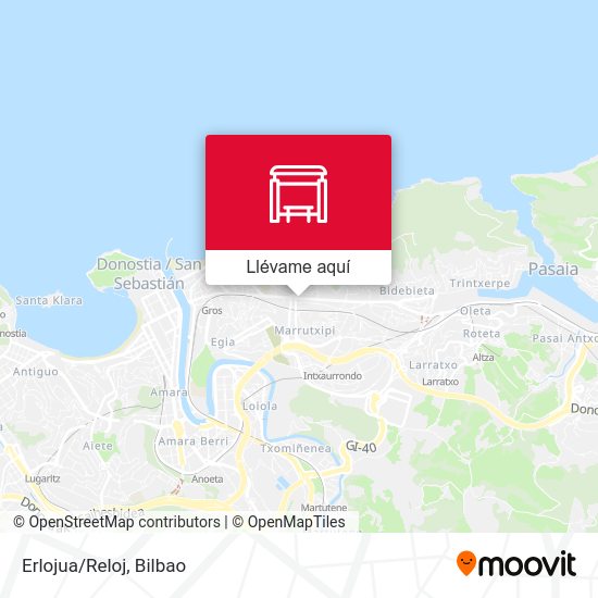 Mapa Erlojua/Reloj