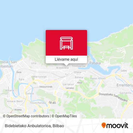 Mapa Bidebietako Anbulatorioa