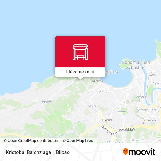 Mapa Kristobal Balenziaga I