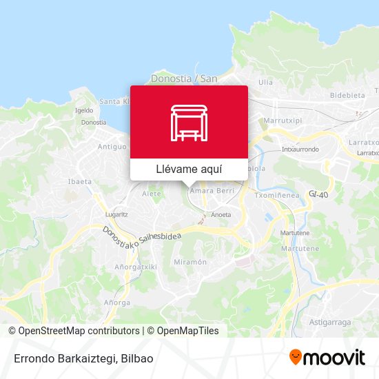 Mapa Errondo Barkaiztegi