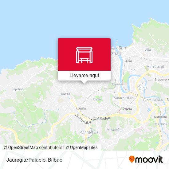 Mapa Jauregia/Palacio