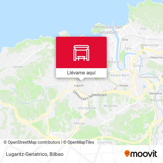 Mapa Lugaritz-Geriatrico