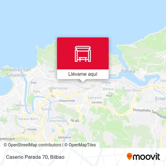 Mapa Caserio Parada 70