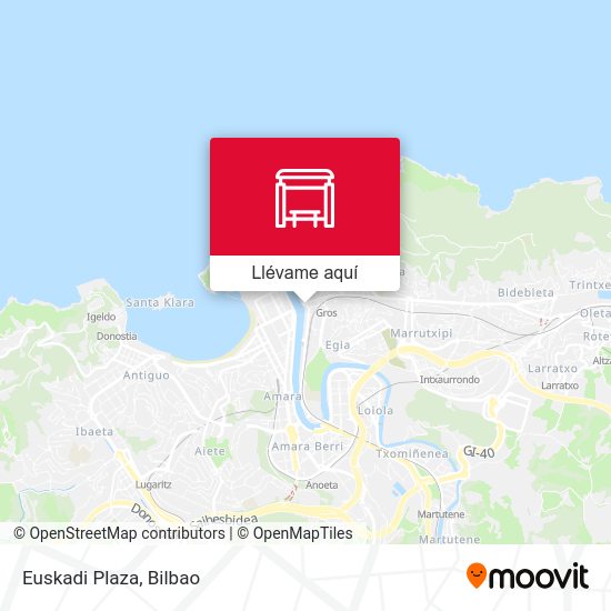 Mapa Euskadi Plaza
