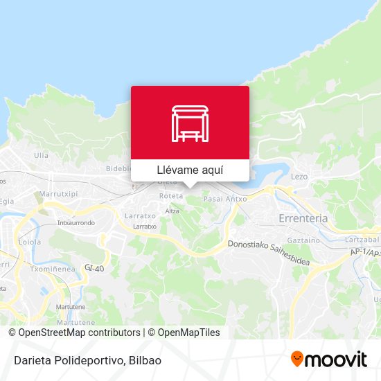 Mapa Darieta Polideportivo