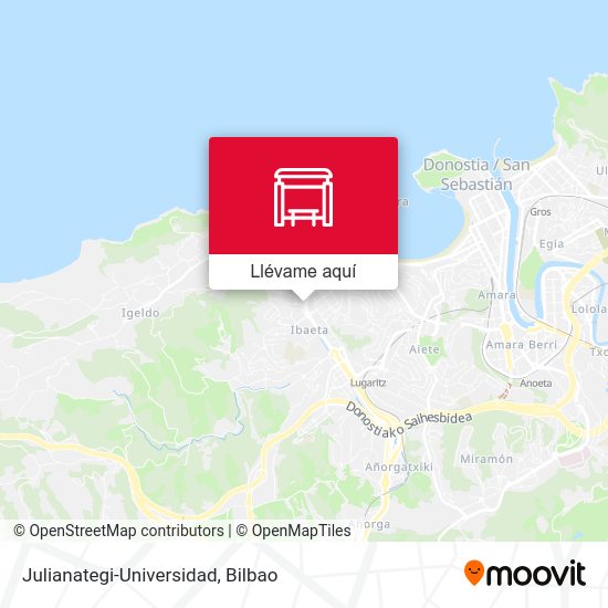 Mapa Julianategi-Universidad