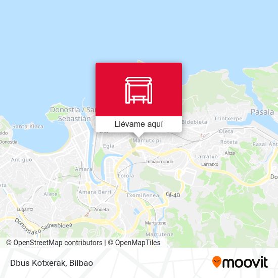 Mapa Dbus Kotxerak