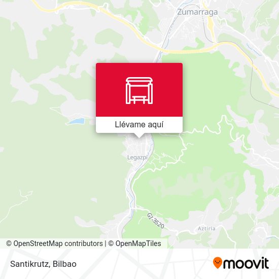 Mapa Santikrutz