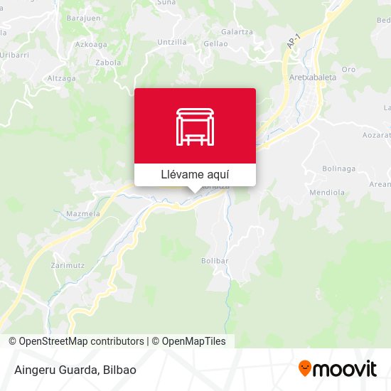 Mapa Aingeru Guarda
