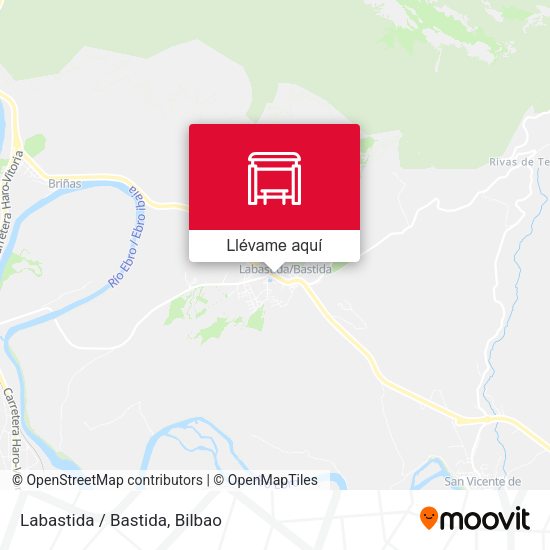 Mapa Labastida / Bastida