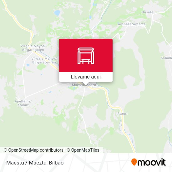 Mapa Maestu / Maeztu