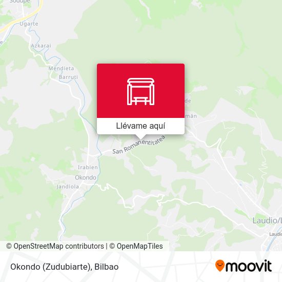 Mapa Okondo (Zudubiarte)
