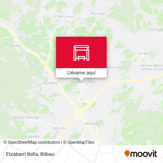 Mapa Etxabarri Ibiña