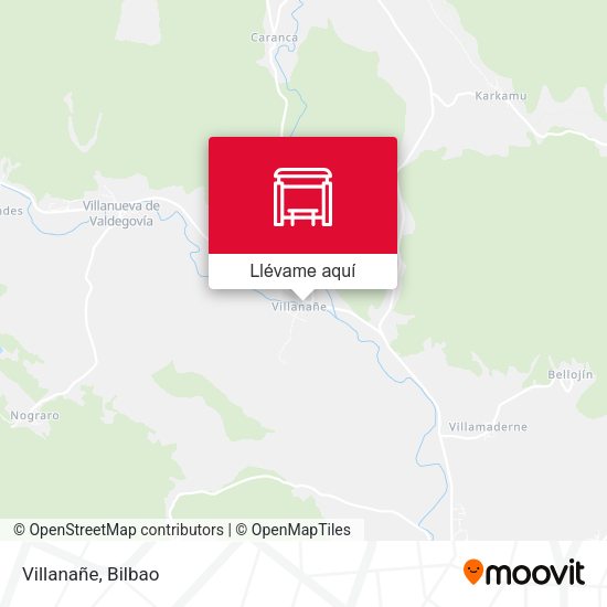Mapa Villanañe