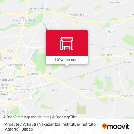 Mapa Arcaute / Arkauti (Nekazaritza Institutua / Instituto Agrario)
