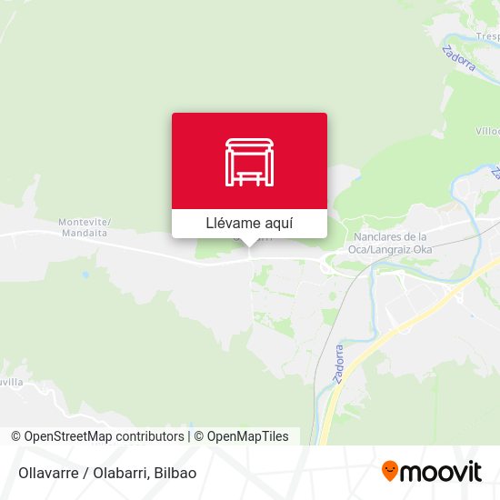 Mapa Ollavarre / Olabarri