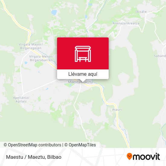 Mapa Maestu / Maeztu