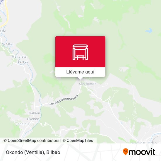 Mapa Okondo (Ventilla)