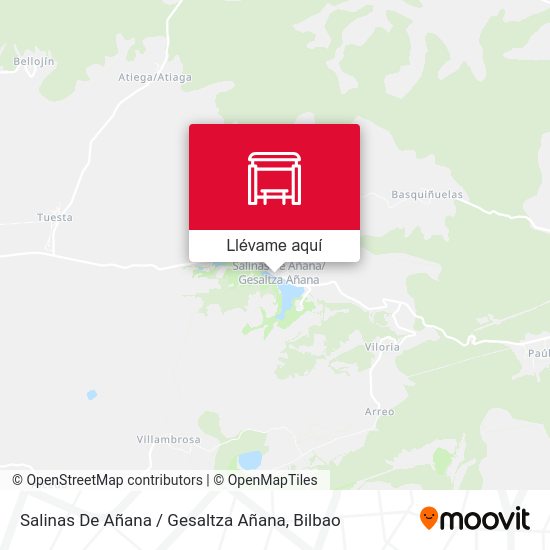 Mapa Salinas De Añana / Gesaltza Añana