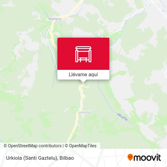 Mapa Urkiola (Santi Gaztelu)
