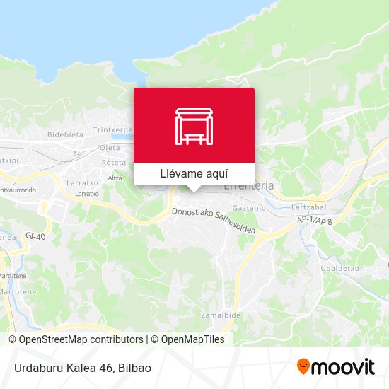 Mapa Urdaburu Kalea 46