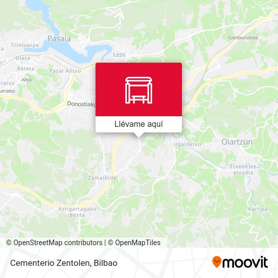 Mapa Cementerio Zentolen