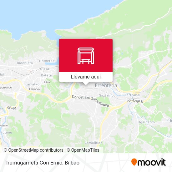 Mapa Irumugarrieta Con Ernio