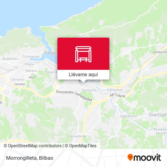 Mapa Morrongilleta