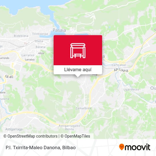 Mapa P.I. Txirrita-Maleo Danona