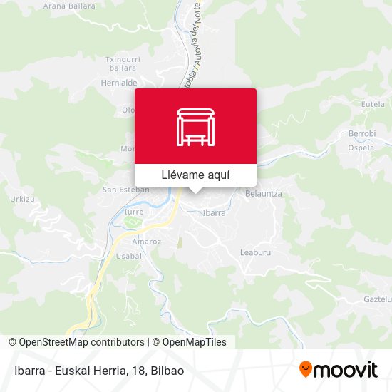 Mapa Ibarra - Euskal Herria, 18