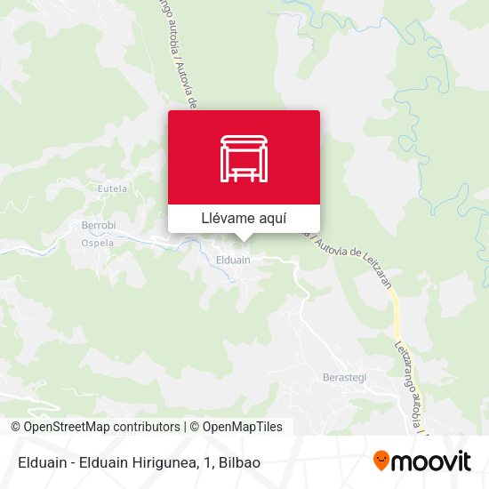 Mapa Elduain - Elduain Hirigunea, 1