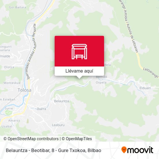 Mapa Belauntza - Beotibar, 8 - Gure Txokoa