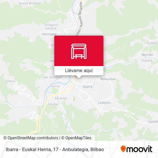 Mapa Ibarra - Euskal Herria, 17 - Anbulategia