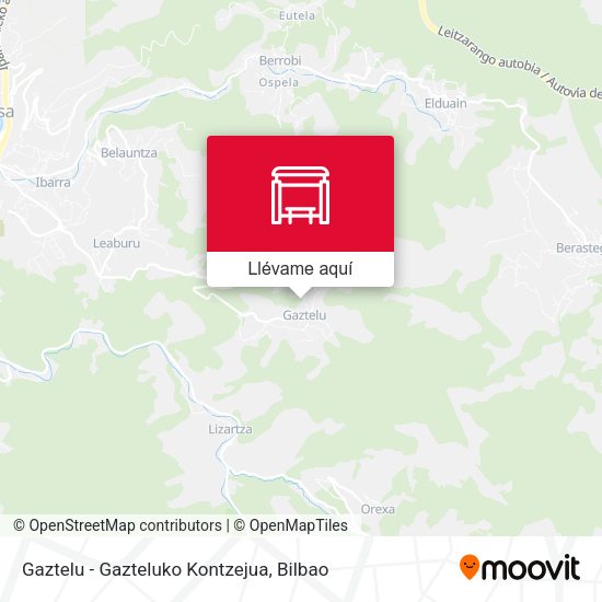 Mapa Gaztelu - Gazteluko Kontzejua