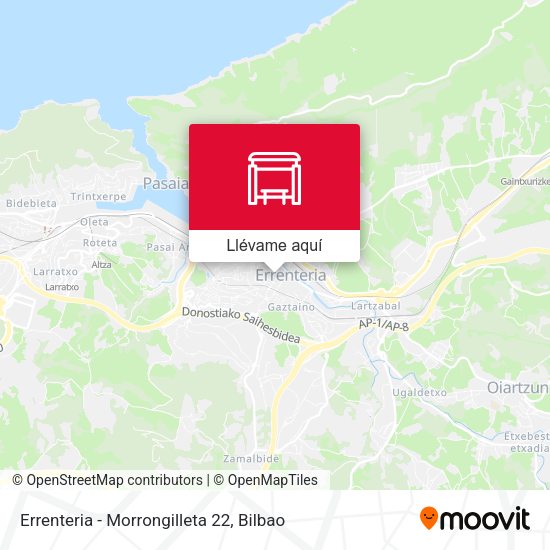 Mapa Errenteria - Morrongilleta 22