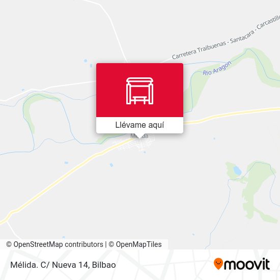 Mapa Mélida. C/ Nueva 14