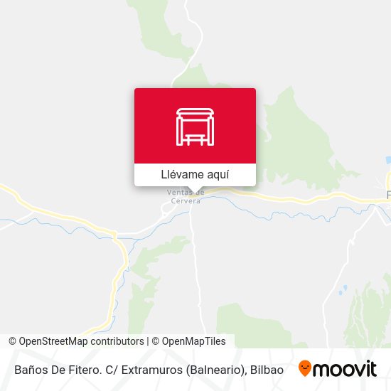Mapa Baños De Fitero. C/ Extramuros (Balneario)