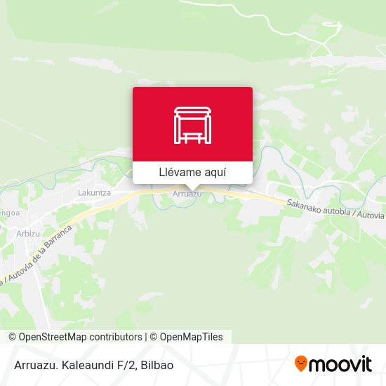 Mapa Arruazu. Kaleaundi F/2