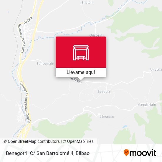 Mapa Benegorri. C/ San Bartolomé 4